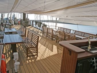 Deck der Atlantis