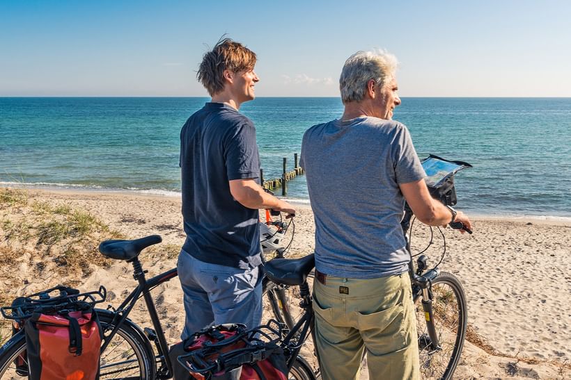 Cycling Around Travelling By Bicycle North Sea Baltic Sea Sporty